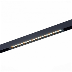 ST LUCE ST655.436.18 Св-к трек. Черный LED 1*18W 3000K 1 400Lm Ra>90 24 IP20 L410xW25xH41 220V ST655.436.18 - фото 112567