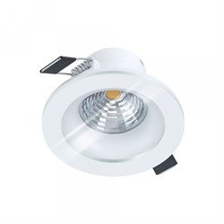Eglo 98241 Cветодиодный встраиваемый светильник SALABATE диммир c регулировкой, 6W(LED), 88, H42, 450lm, 4000K 98241 - фото 112892