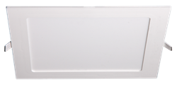Jazzway Светильник PPL-S 15W 4000K IP40 WH 190мм встр/квадр .5008380A - фото 113055