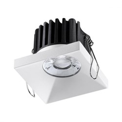 Novotech 358482 SPOT NT21 000 белый Светильник встраиваемый IP44 LED 3000K 10W 100-265V METIS 358482 - фото 113168