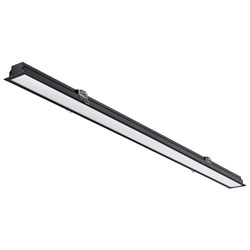 Novotech 358821 SPOT NT22 черный Встраиваемый светодиодный светильник IP20 LED 4000K 24W 220V ITER 358821 - фото 113196