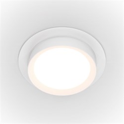 Maytoni Встраиваемый светильник Hoop GX53 1x15Вт DL086-GX53-RD-W - фото 113237