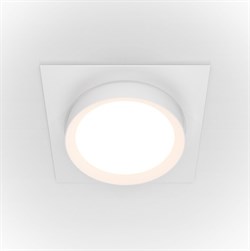 Maytoni Встраиваемый светильник Hoop GX53 1x15Вт DL086-GX53-SQ-W - фото 113250