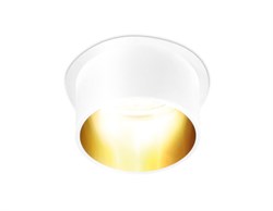 Ambrella Встраиваемый точечный светильник TN201 WH/GD белый/золото GU5.3 D68*55 TN201 - фото 113257