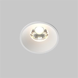 Maytoni Встраиваемый светильник Round 3000K 7W 60° Белый DL058-7W3K-W - фото 113330
