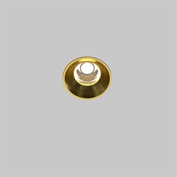Maytoni Встраиваемый светильник Round 3000K 7W 60° Латунь DL058-7W3K-TRS-BS - фото 113340