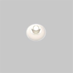 Maytoni Встраиваемый светильник Round 4000K 7W 60° Белый DL058-7W4K-TRS-W - фото 113390