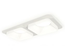 Ambrella Комплект встраиваемого светильника с акрилом XC7905013 SWH/FR белый песок/белый матовый MR16 GU5.3 (C7905, N7755) XC7905013 - фото 113421