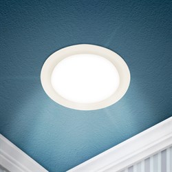 ЭРА Светильник светодиодный встраиваемый ЭРА LED 17-24-6K круглый 24Вт 6500K Б0057426 - фото 113427
