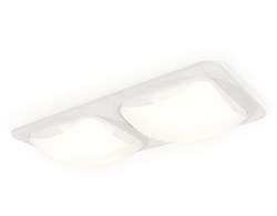 Ambrella Комплект встраиваемого светильника с акрилом XC7905014 SWH/FR белый песок/белый матовый MR16 GU5.3 (C7905, N7756) XC7905014 - фото 113431