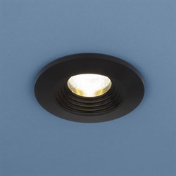 Elektrostandard 9903 LED / Светильник встраиваемый 3W COB BK черный a038446 - фото 113450