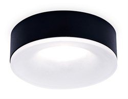 Ambrella Светильник встраиваемый TN3332 SBK/FR черный песок/белый матовый GU5.3 D96*50 TN3332 - фото 113681