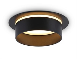 Ambrella Светильник встраиваемый TN5213 BK черный GX53 D110*58 TN5213 - фото 113692