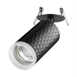 Novotech 370851 SPOT NT22 черный Светильник встраиваемый IP20 GU10 9W 220V BRILL 370851 - фото 113748