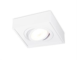 Ambrella Встраиваемый поворотный точечный светильник TN154 WH белый GU5.3 96*96*50 TN154 - фото 113770