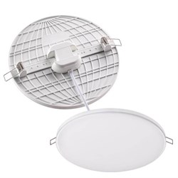 Novotech 358144 NT19 078 белый Встраиваемый светильник IP20 LED 4000K 18W 85 - 265V MOON 358144 - фото 113990