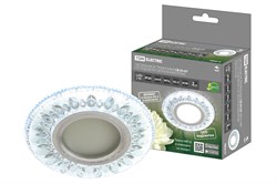 TDM Светильник встраиваемый СВ 03-07 MR16 50Вт G5.3 LED подсветка 3 Вт зеркальный/хром SQ0359-0134 - фото 114129