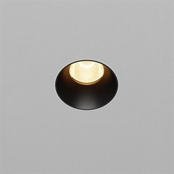 Maytoni Встраиваемый светильник Dip 2700K 10Вт 50° DL119-10W-2.7K-TRS-B - фото 114141