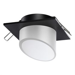 Novotech 370898 SPOT NT22 черный Светильник встраиваемый IP20 GU10 9W 220V LIRIO 370898 - фото 114165