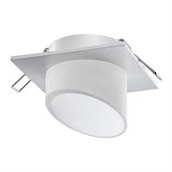 Novotech 370899 SPOT NT22 белый Светильник встраиваемый IP20 GU10 9W 220V LIRIO 370899 - фото 114173