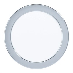 Eglo 99209 Светодиодный встраиваемый светильник FUEVA 5, 10,5W (LED), 166, ET26, IP44, 1350lm, 4000K, сталь, хром 99209 - фото 114275