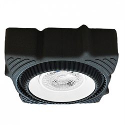 ST LUCE ST753.548.07 Св-к встр. светодиодный в натяжной ПВХ потолок Белый, Черный LED 1*7W 4000K 560Lm Ra80 60° IP20 L102xW102xH36 220-240V ST753.548.07 - фото 114354