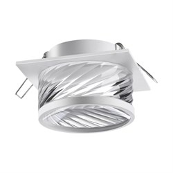 Novotech 370921 SPOT NT22 белый Светильник встраиваемый IP20 GU10 9W 220V GEM 370921 - фото 114446