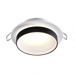 Novotech 370784 SPOT NT21 246 белый/черный Светильник встраиваемый влагозащищенный IP44 GU10 9W 220V WATER 370784 - фото 114454