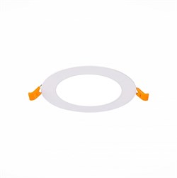 ST Luce ST209.548.06 Светильник встраиваемый Белый LED 1*6W 4000K 370Lm Ra80 110° IP20 D120xH8 90-265V ST209.548.06 - фото 114507