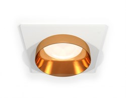 Ambrella Комплект встраиваемого светильника XC6520024 SWH/PYG белый песок/золото желтое полированное MR16 GU5.3 (C6520, N6134) XC6520024 - фото 114706