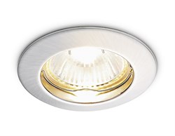 Ambrella Встраиваемый точечный светильник 863A SS сатин серебро MR16 863A SS - фото 114762