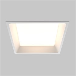 Maytoni Technical DL056-24W3-4-6K-W Встраиваемый светильник Okno 3000-4000-6000K 24W 100° IP 44 Белый DL056-24W3-4-6K-W - фото 114815