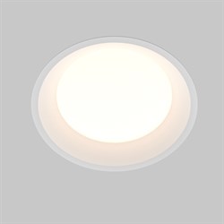 Maytoni Technical DL055-24W3-4-6K-W Встраиваемый светильник Okno 3000-4000-6000K 24W 100° IP 44 Белый DL055-24W3-4-6K-W - фото 114883