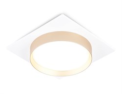 Ambrella Светильник встраиваемый TN5230 WH/GD белый/золото GX53 max 12W 110*110*35 TN5230 - фото 114891