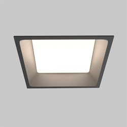 Maytoni Technical DL056-18W3-4-6K-B Встраиваемый светильник Okno 3000-4000-6000K 18W 100° IP 44 Черный DL056-18W3-4-6K-B - фото 114903