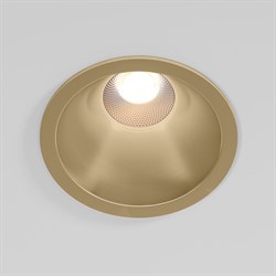 Elektrostandard 25071/LED 15W 4000K / светильник встраиваемый светодиодный / латунь a069411 - фото 114907