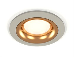 Ambrella Комплект встраиваемого светильника XC7623005 SGR/PYG серый песок/золото желтое полированное MR16 GU5.3 (C7623, N7014) XC7623005 - фото 114962