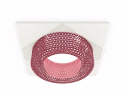 Ambrella Комплект встраиваемого светильника XC7631022 SWH/PI белый песок/розовый MR16 GU5.3 (C7631, N7193) XC7631022 - фото 115060