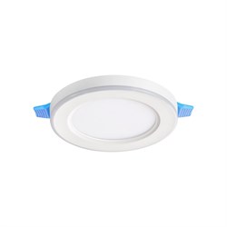 Novotech 359018 SPOT NT23 белый Светильник встраиваемый светодиодный (три сценария работы) IP20 LED 3000К 6W+3W 100-265V 630Лм SPAN 359018 - фото 115114