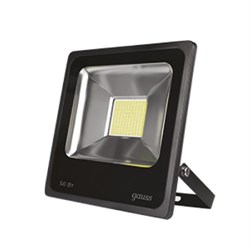 Прожектор светодиодный Gauss LED 50W IP65 6500К черный 1/40 - фото 11517