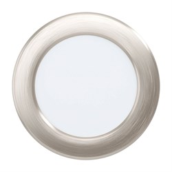 Eglo 99137 Светодиодный встраиваемый светильник FUEVA 5, 5,5W (LED), 117, ET26, 650lm, 3000K, сталь, никель матовый 99137 - фото 115247