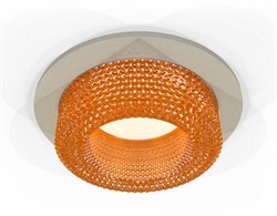 Ambrella Комплект встраиваемого светильника XC7623024 SGR/CF серый песок/кофе MR16 GU5.3 (C7623, N7195) XC7623024 - фото 115262