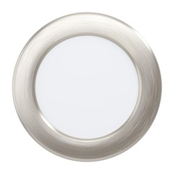 Eglo 99153 Светодиодный встраиваемый светильник FUEVA 5, 5,5W (LED), 117, ET26, 700lm, 4000K, сталь, никель матовый 99153 - фото 115330