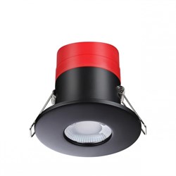 Novotech 358638 SPOT NT21 000 черный Светильник встраиваемый светодиодный диммируемый, смена цв. температуры IP65 LED 3000К\4000К\5000К 8W 220V REGEN 358638 - фото 115349