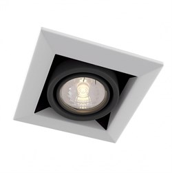 Maytoni Встраиваемый светильник Metal Modern GU10 1x50Вт DL008-2-01-W - фото 115433