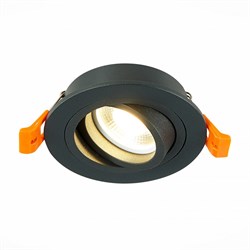 ST LUCE  ST251.418.01 Св-к встр. Черный GU10 1*50W IP20 L90xW90xH27 220V Без ламп ST251.418.01 - фото 115436