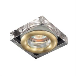 Novotech 369882 NT14 290 матовое золото Встраиваемый светильник IP54 GX5.3 50W 12V AQUA 369882 - фото 115517