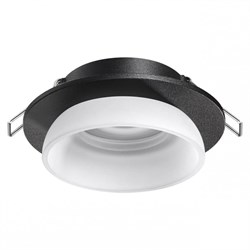 Novotech 370721 SPOT NT21 000 черный Светильник встраиваемый IP20 GU10 9W 235V LIRIO 370721 - фото 115552