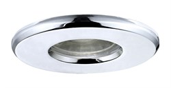 Eglo 94975 Светодиодный встраиваемый светильник IGOA, 1x3,3W (GU10), Ø85, IP44, литой металл, хром 94975 - фото 115593