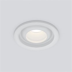 Elektrostandard 25022/LED / Встраиваемый светильник 5W 4200K WH белый a056768 - фото 115616